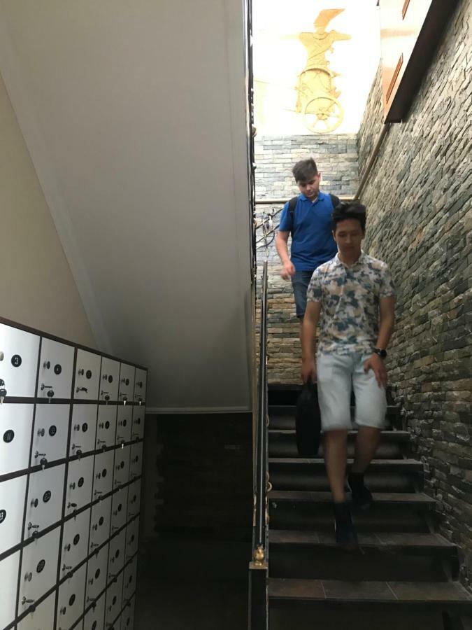 Capsule Hotel Technocave Bishkek Exteriör bild